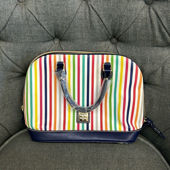 Dooney & Bourke new with tags zip zip satchel - Picture 1 of 9